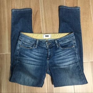 Paige jeans jimmy jimmy skinny size 25